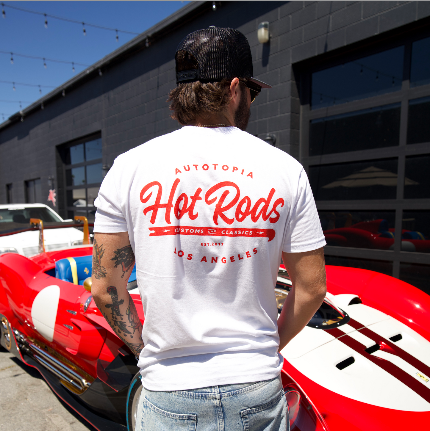 Tshirt - White Hot Rods