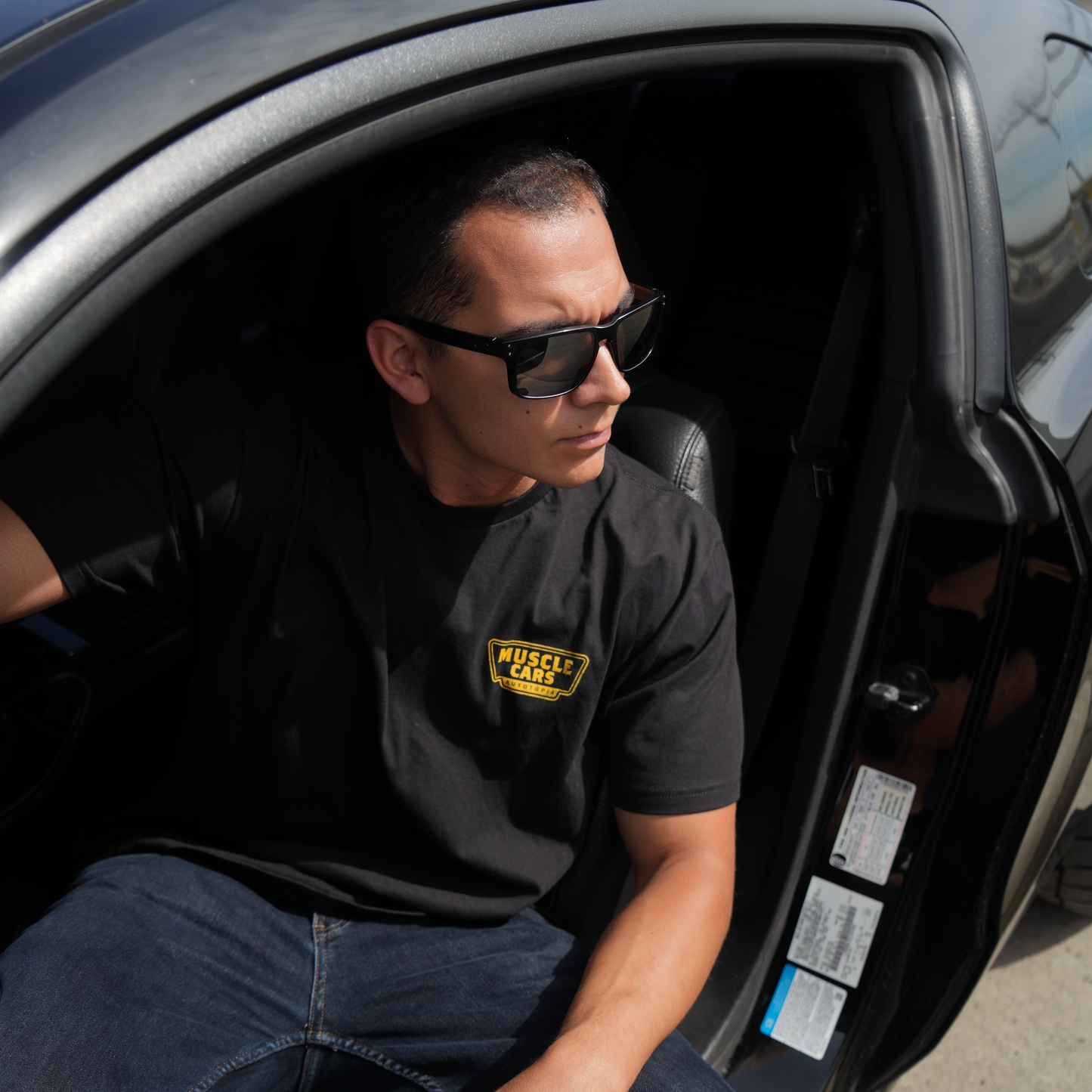 Tshirt - Black The Muscle