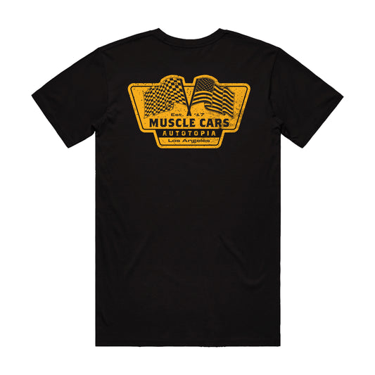 Tshirt - Black The Muscle