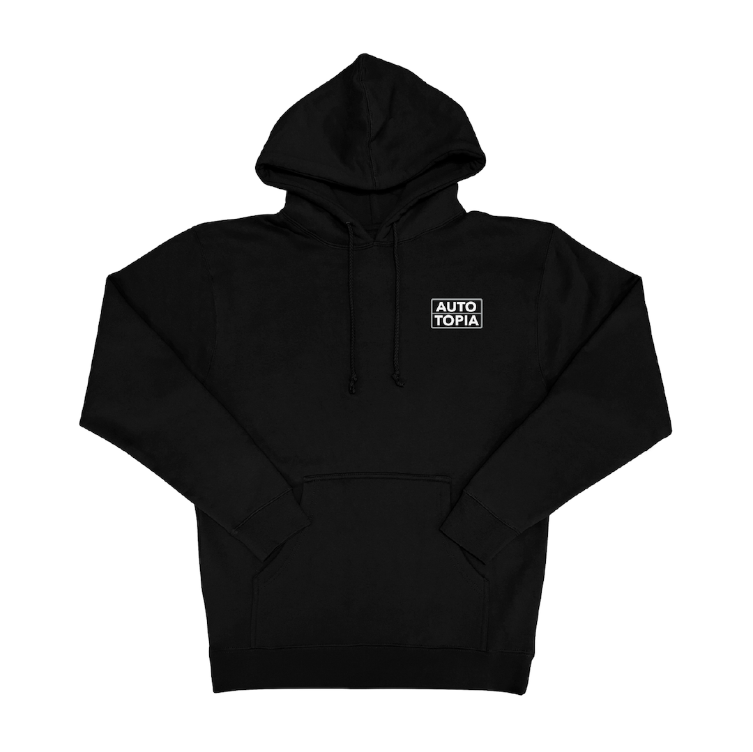 Hoodie - Black Pistons