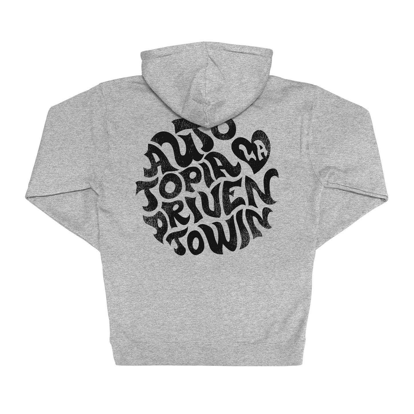 Hoodie - Grey Groovy