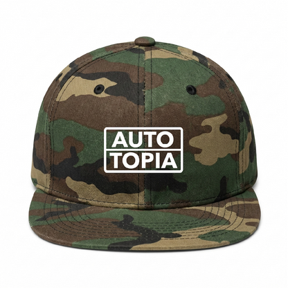 Snapback Hat - Camo Pistons