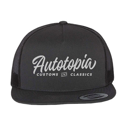 Trucker Hat - Charcoal Hot Rods