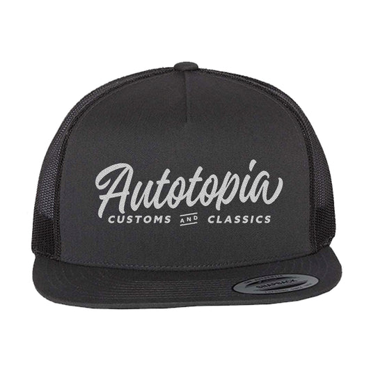 Trucker Hat - Charcoal Hot Rods