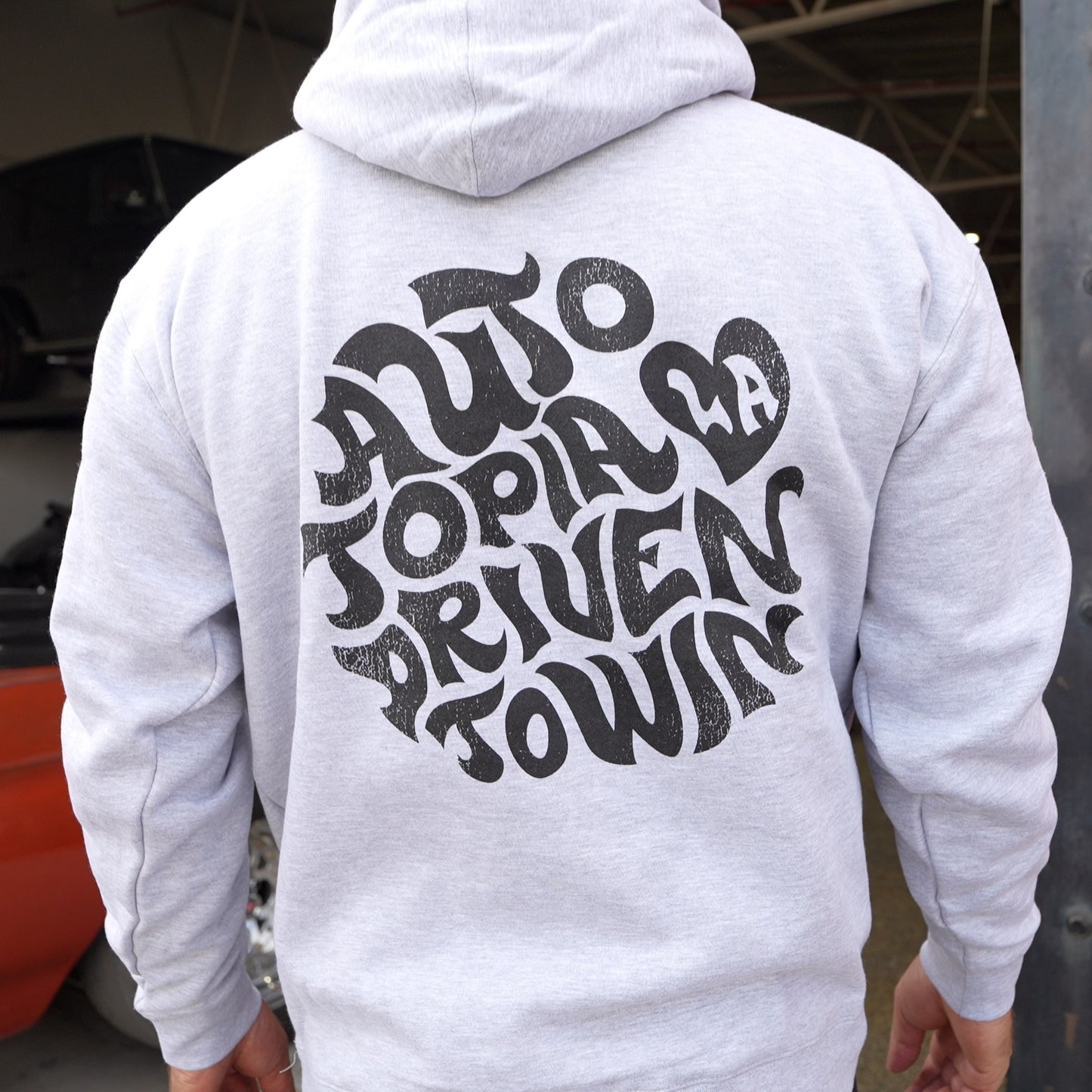 Hoodie - Grey Groovy