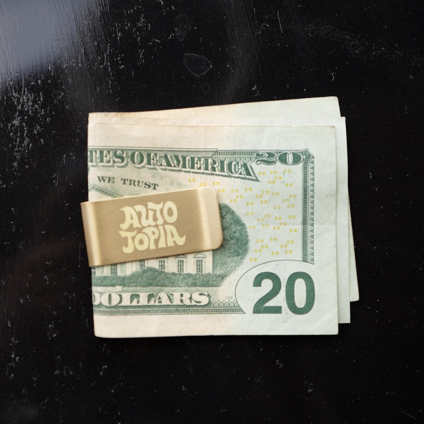 Money Clip - Gold Groovy